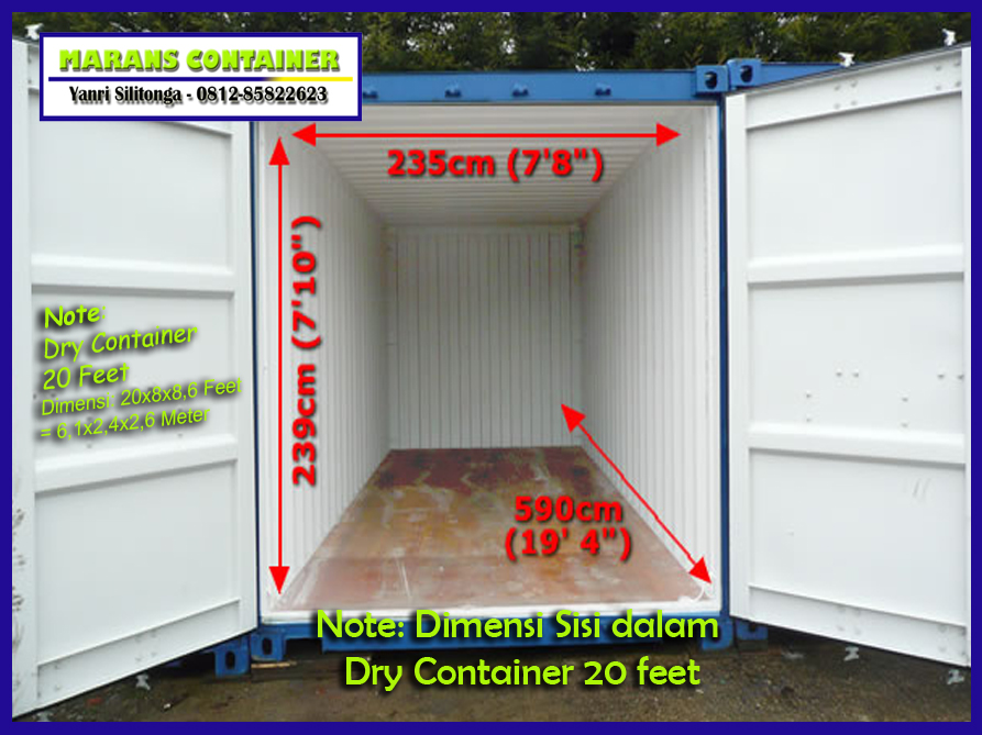 Ukuran Dalam Container 40 Feet Dimensions - IMAGESEE