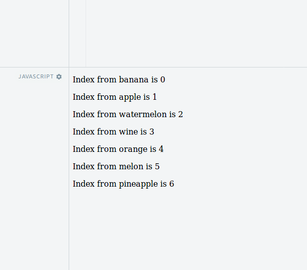 Cara mendapatkan index array berdasarkan value di javascript