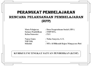Contoh RPP IPS Kelas 9 KTSP