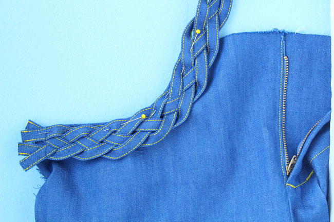 How to sew a plait detail - Tilly and the Buttons