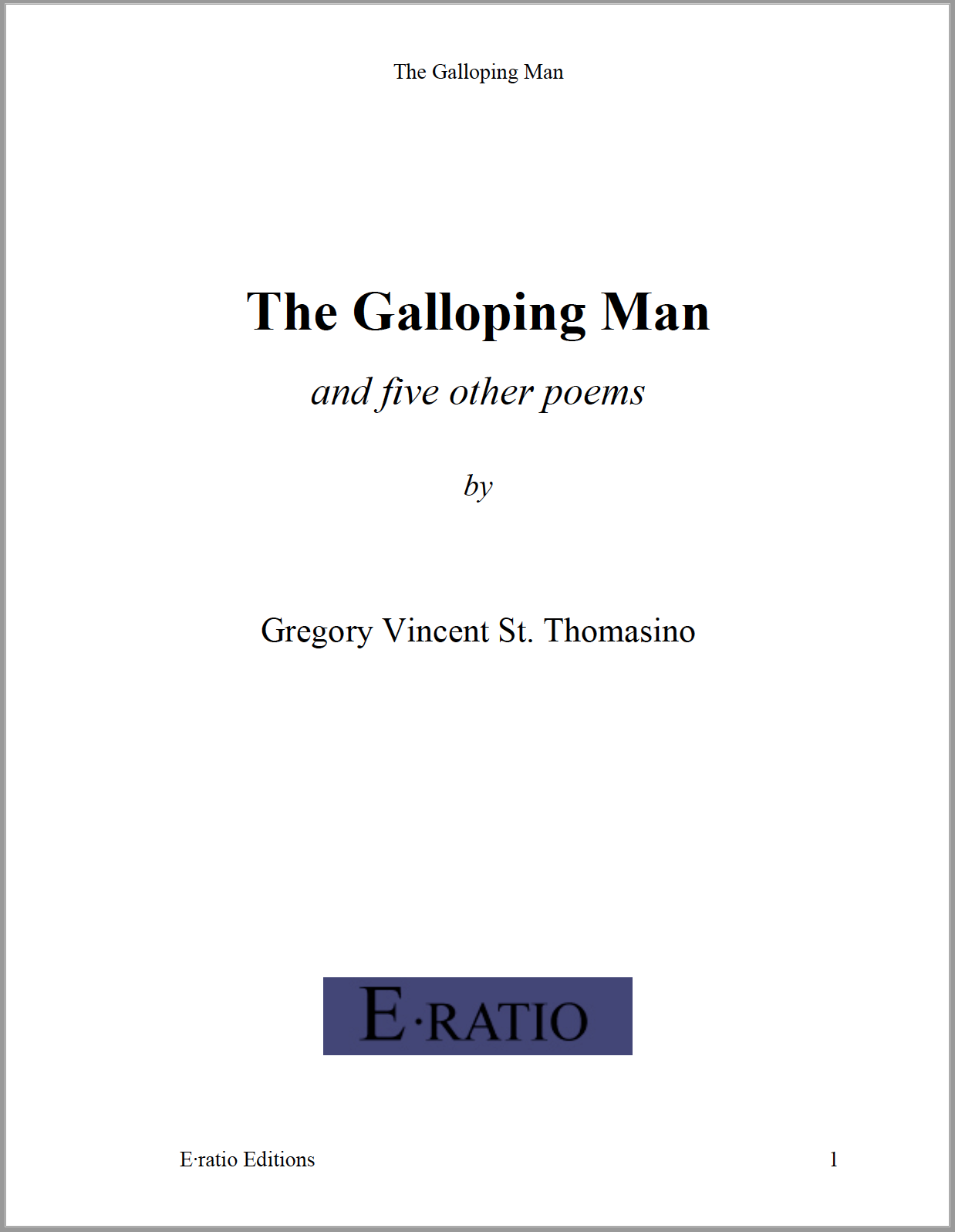 The Galloping Man