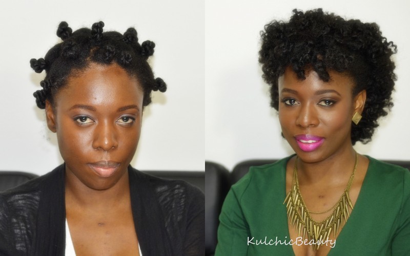 Bantu Knots Out Results On My Natural Hair