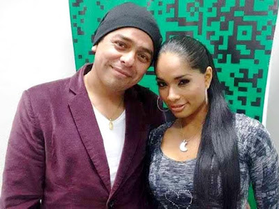 Johany Vega y Joel Ezeta Foto de Johany Vega con su pareja