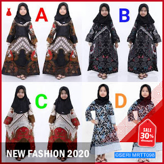 MRTT098G74 Gamis Batik Anak cewek Keren BMGShop