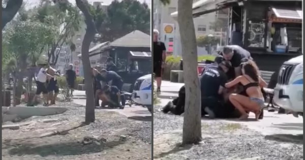 Κύπρος: Συνελήφθησαν γιατί... έκαναν ηλιοθεραπεία - Μπήκαν στη θάλασσα για να γλυτώσουν (βίντεο) Κύπρος: Συνελήφθησαν γιατί... έκαναν ηλιοθεραπεία - Μπήκαν στη θάλασσα για να γλυτώσουν (βίντεο)