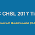 SSC CHSl 2017-18 Tier-1 Exam analysis and Review (05.03.2018)