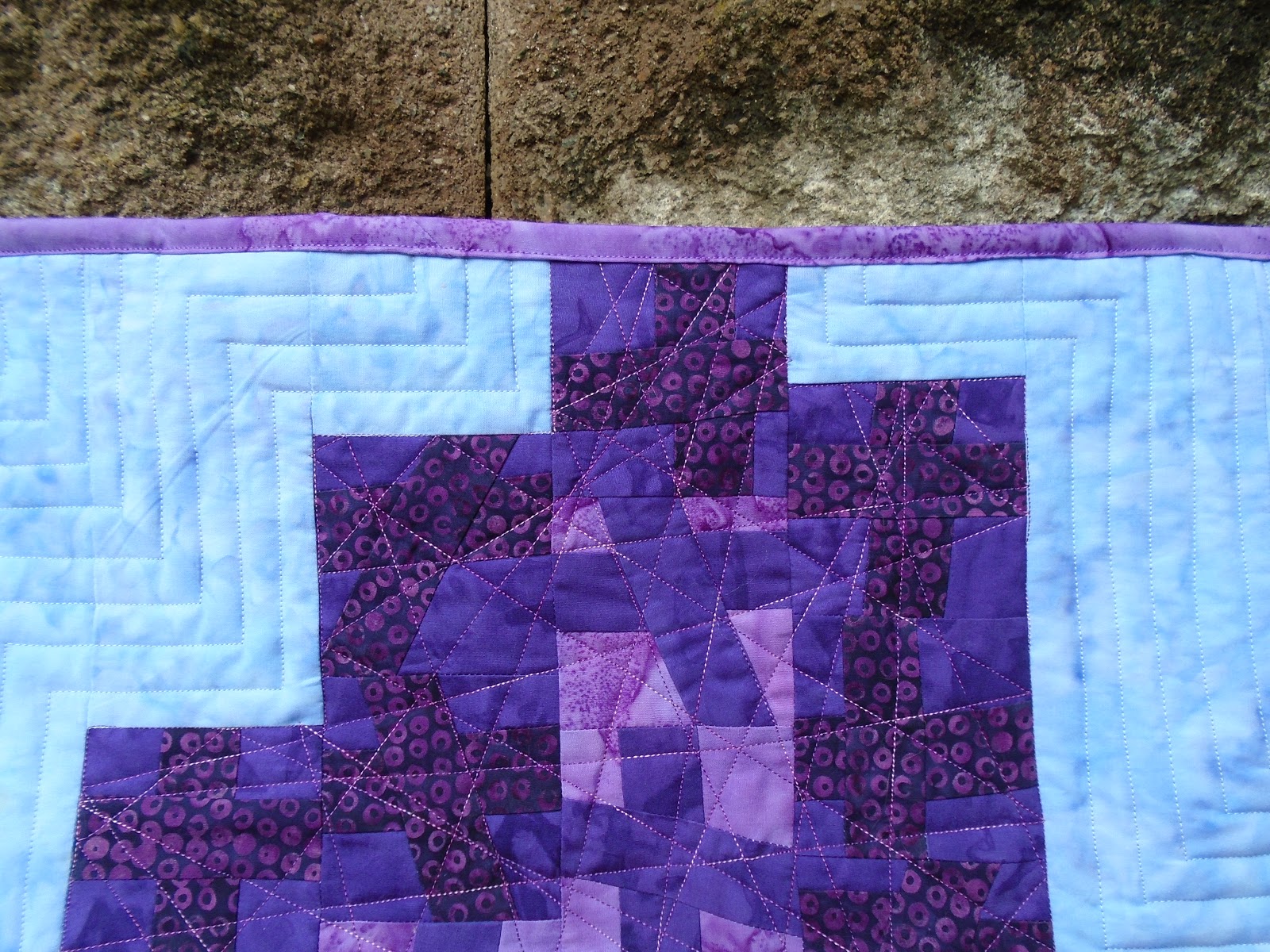 Little Bunny Quilts Ombre Everest {Finished Mini Quilt}