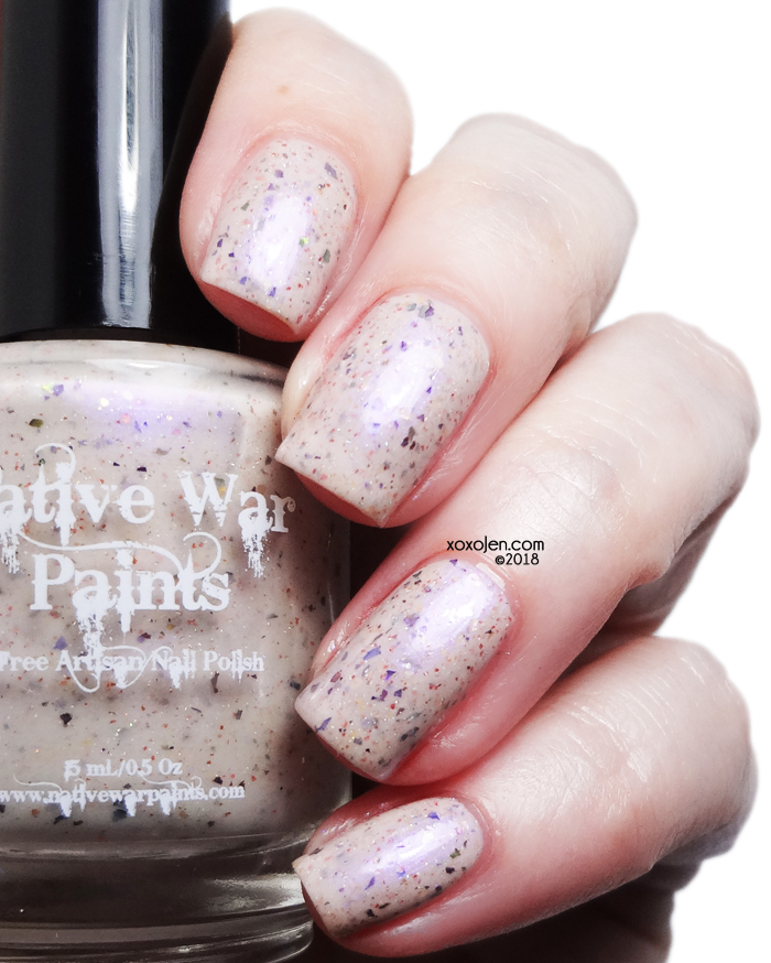 xoxoJen's swatch of Native War Paints Ghost Supper