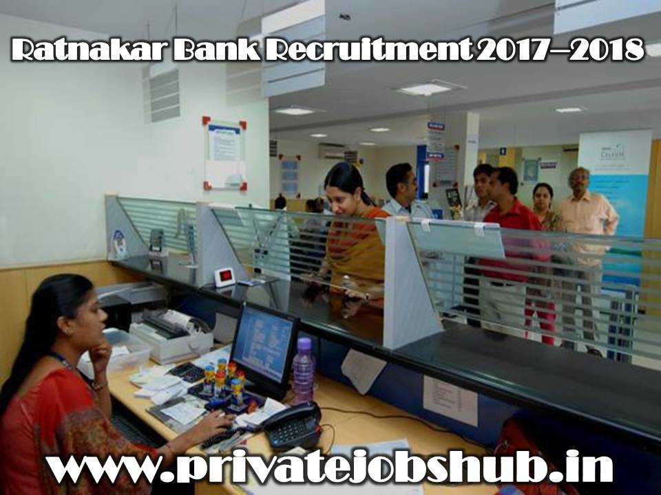 Ratnakar Bank Recruitment