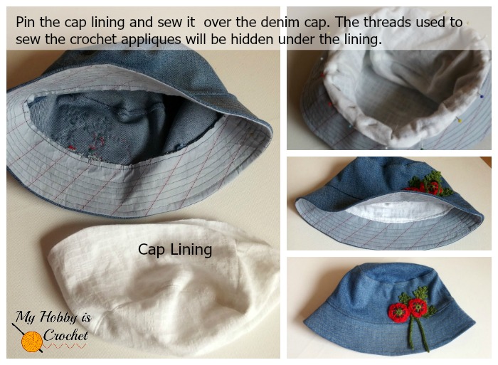 My Hobby Is Crochet Recycle old Jeans into a Bucket Hat and decorate