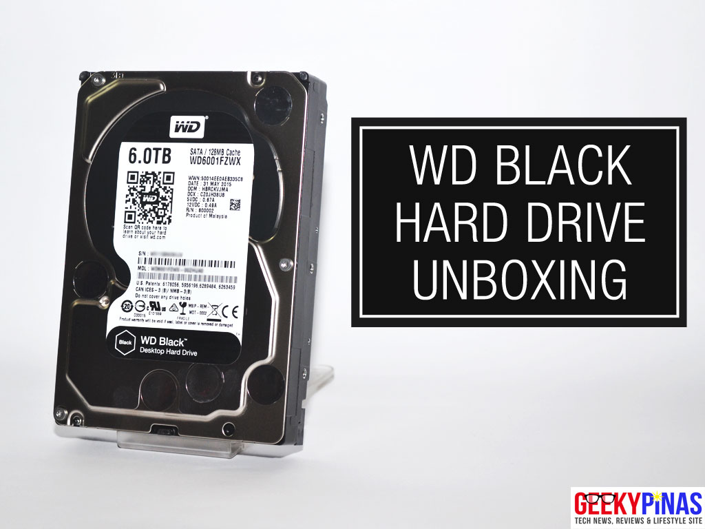 WD Black Hard Drive Unboxing