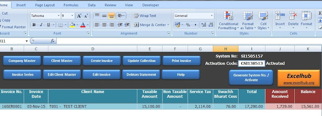 invoice preperation utility in excel - excelhub invoice preperation utility in excel - excelhub, Invoice examples
