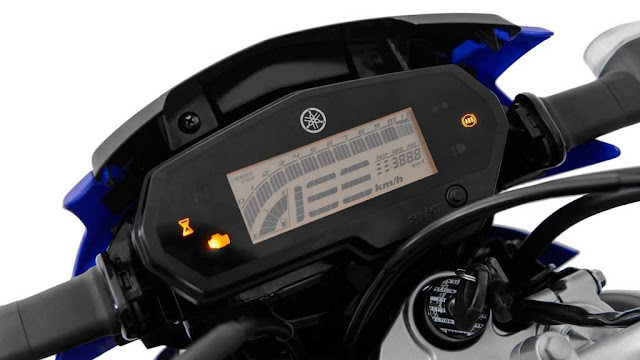 Yamaha Lander XTZ 250 2020 - painel digital