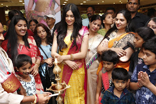 Actress Adah Sharma Launches Saree Niketan Showroom  0023