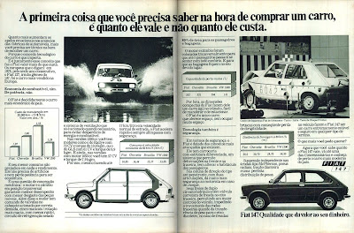 propaganda Fiat 147 - 1979