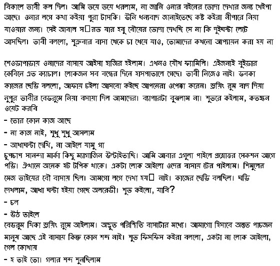 Bengali bf essay 08 image