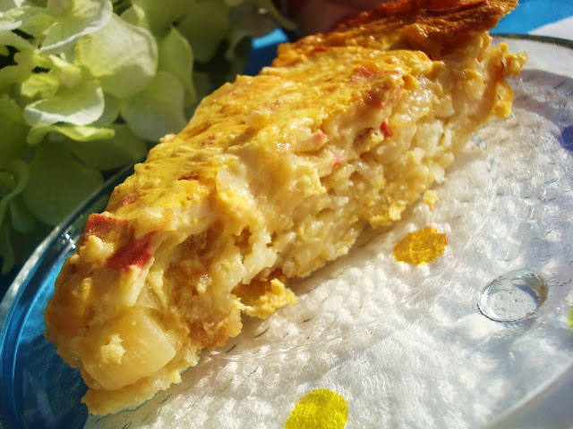 Addicted to Recipes: Vegan Hashbrown Crusted Quiche Lorraine - Guest ...