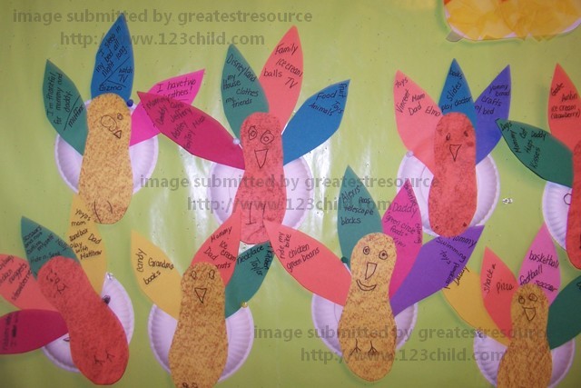 Preschool Turkey Craft Using Shapes Preschool Turkey Craft Using Shapes
