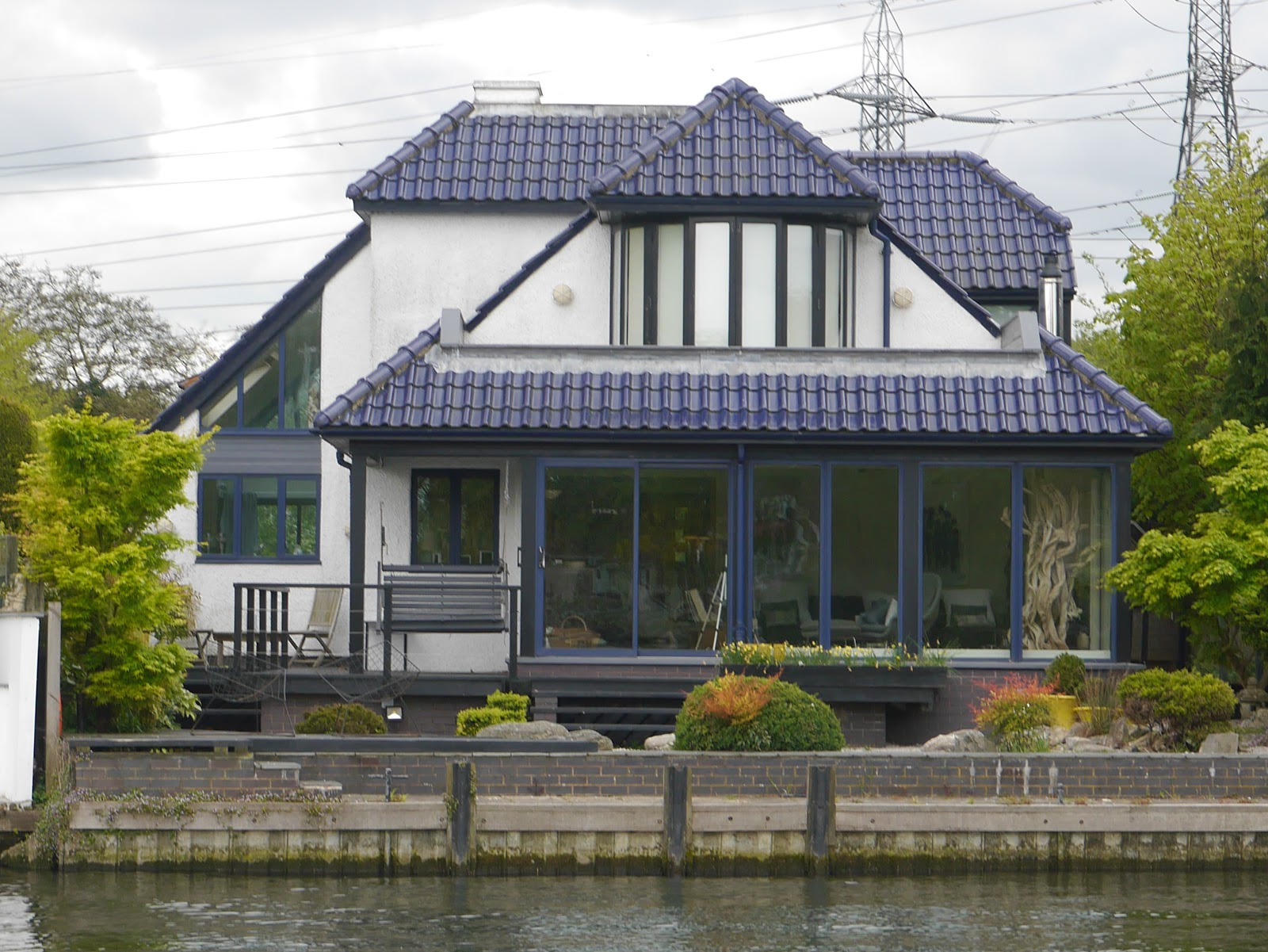 and Millie makes three Thames Court, Shepperton (River Thames