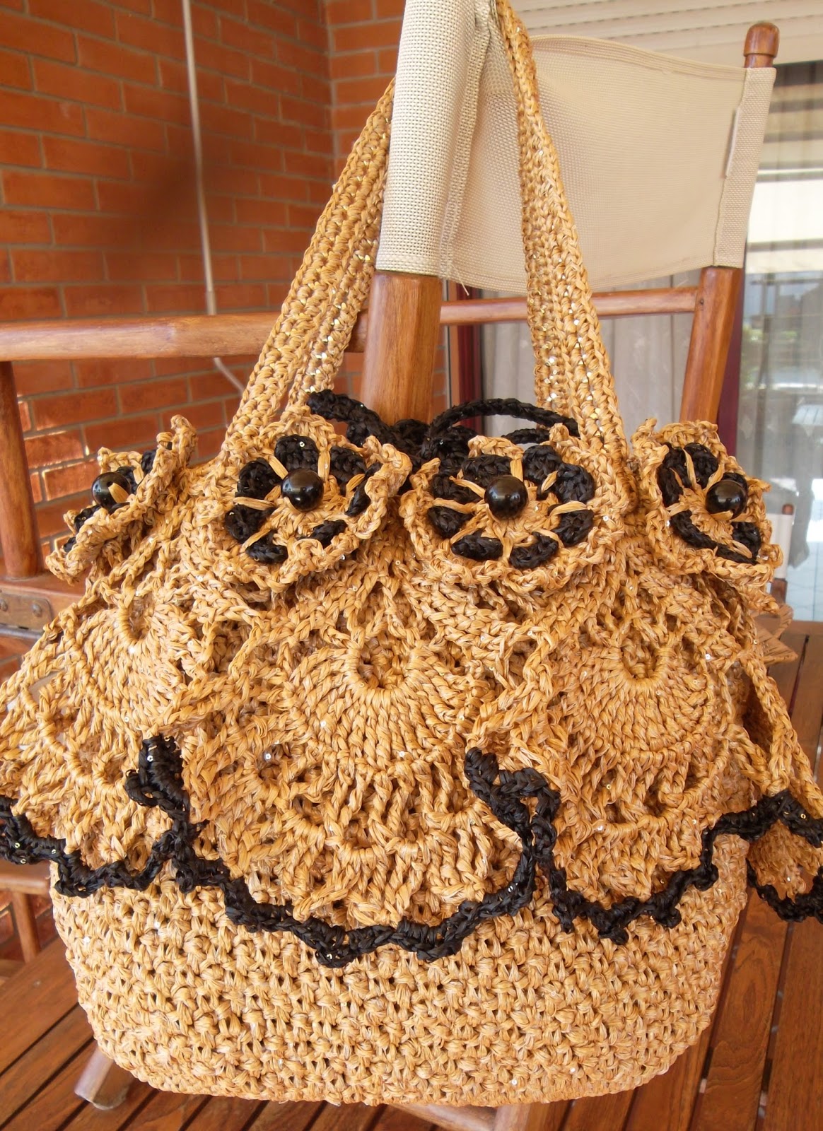 Crazy non solo! Borsa in rafia