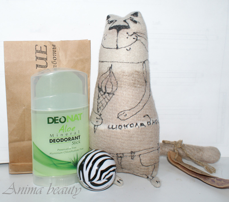 Anima beauty: Дезодорант кристалл с алоэ DEONAT