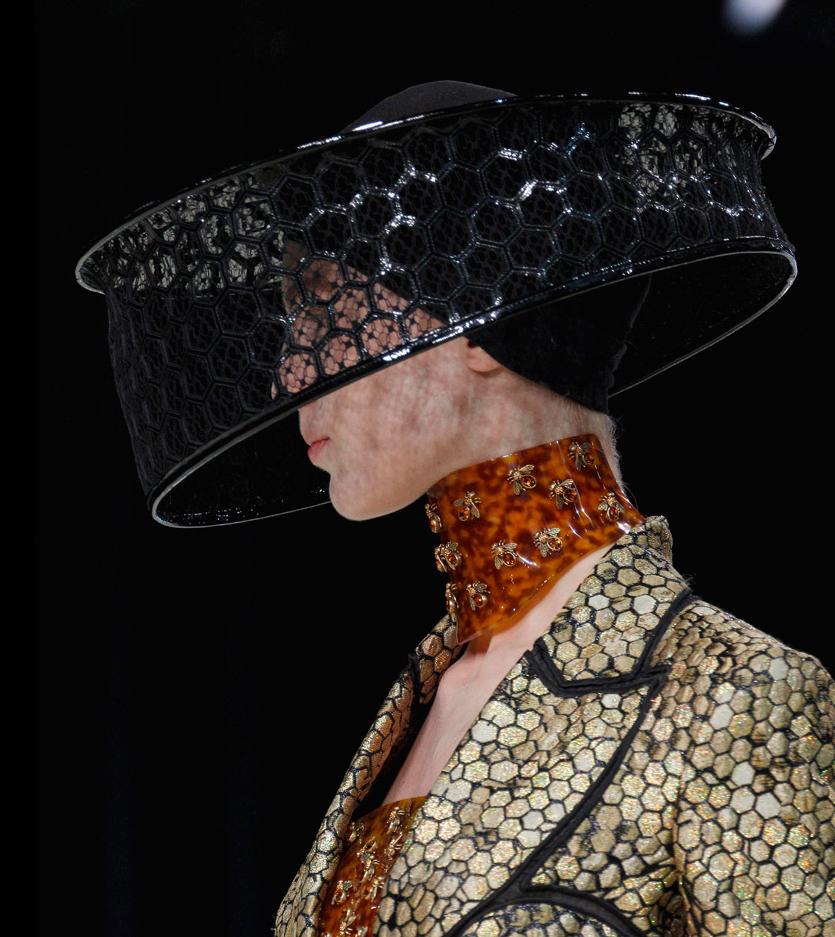 Fashion & Lifestyle Alexander McQueen Hats... Spring 2013 Womenswear