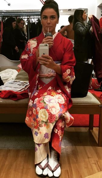 Alice (Giovanna Antonelli) figurino, Sol Nascente, kimono japonês