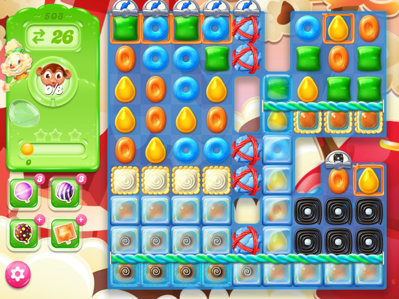 Candy Crush Jelly Saga 508 Candy Crush Jelly Saga 508