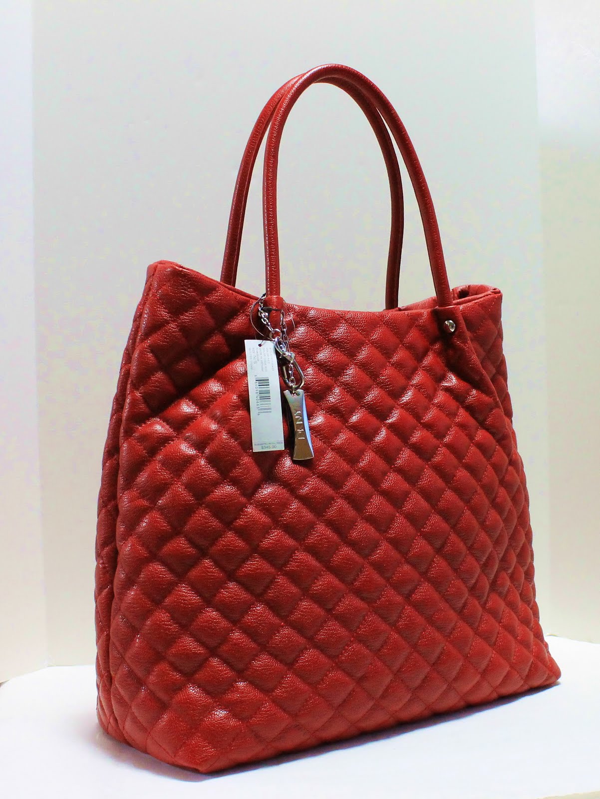 Boutique Malaysia DKNY QUILTED LEATHER SHOPPER TOTE