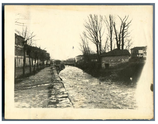Dragor River - under the Black Bridge - Bitola during the First World War.