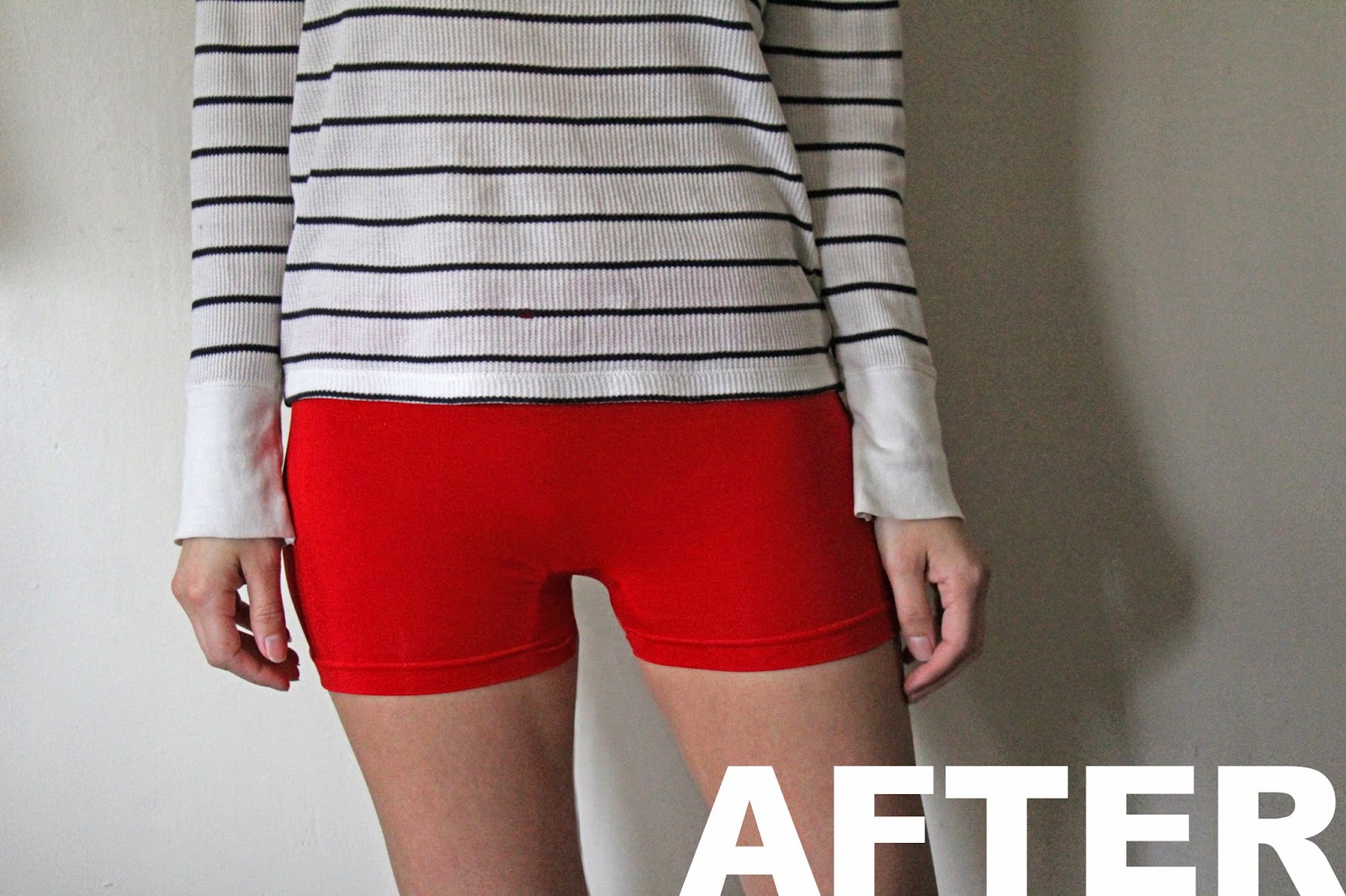 Grosgrain 30 Days of Workout Wear Day 9 Shortie Shorts Ride Up Remedy