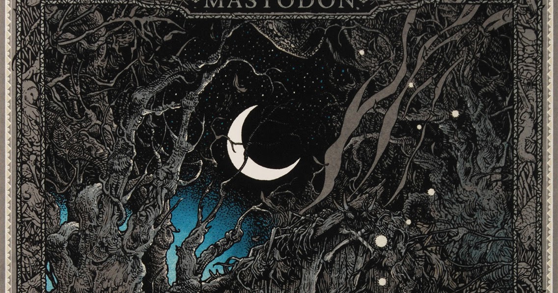 INSIDE THE ROCK POSTER FRAME BLOG Richey Beckett Mastodon Cold Dark