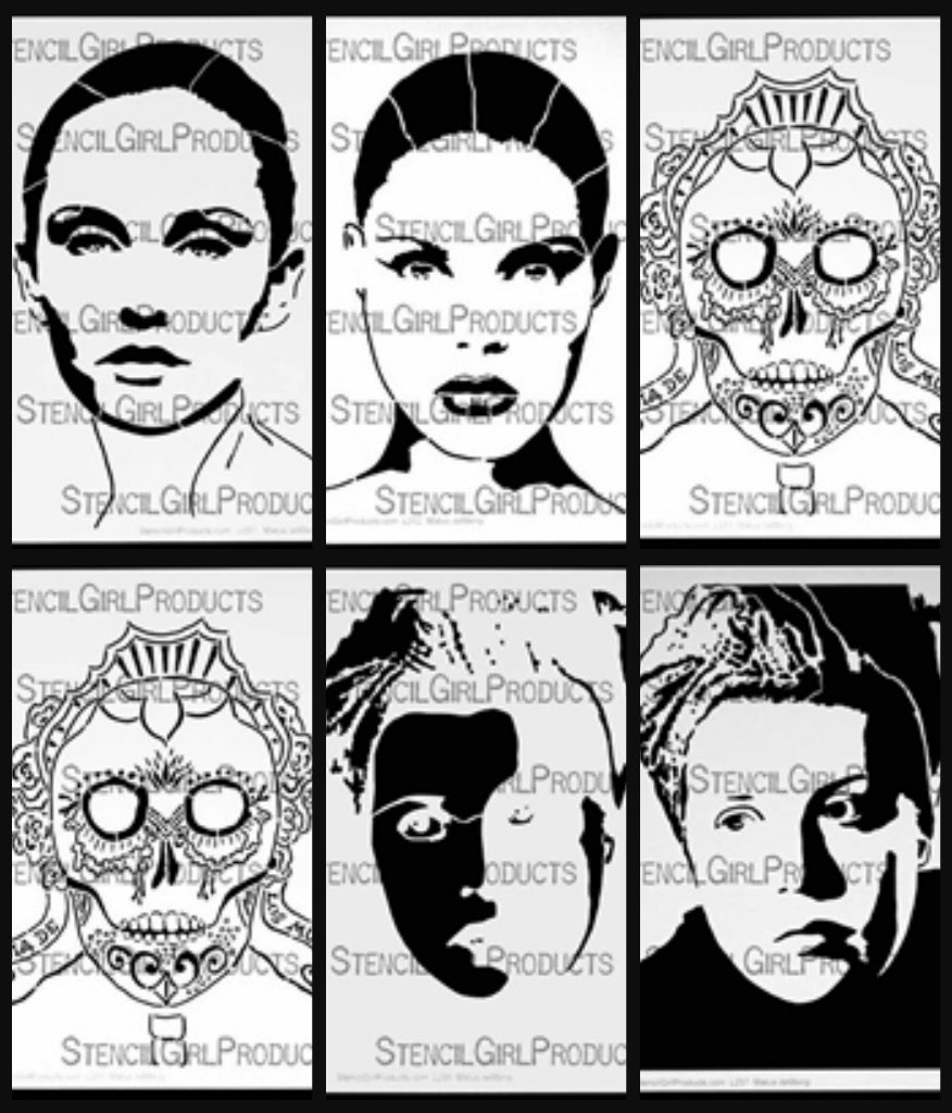 StencilGirl Talk StencilGirl Blog Hop Featuring NEW Artist Andrea Matus deMeng