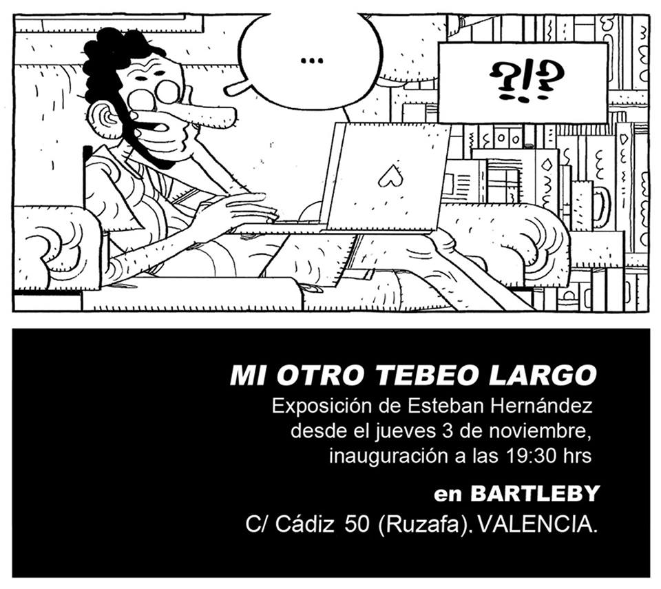 la guia del comic Esteban Hernández presenta su último libro