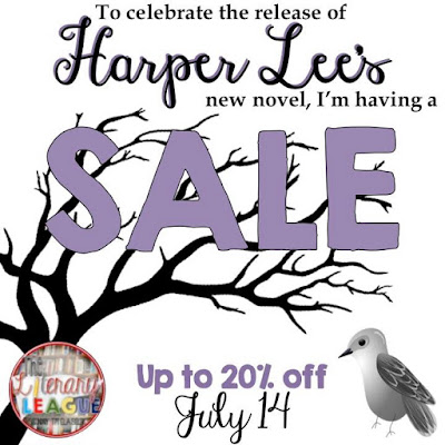 Sale! July 14th Come Together for American author, Harper Lee!