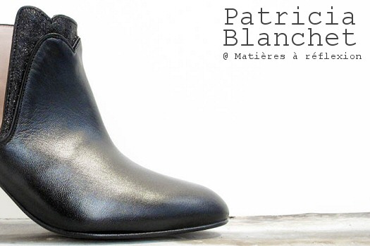Patricia Blanchet boots noir