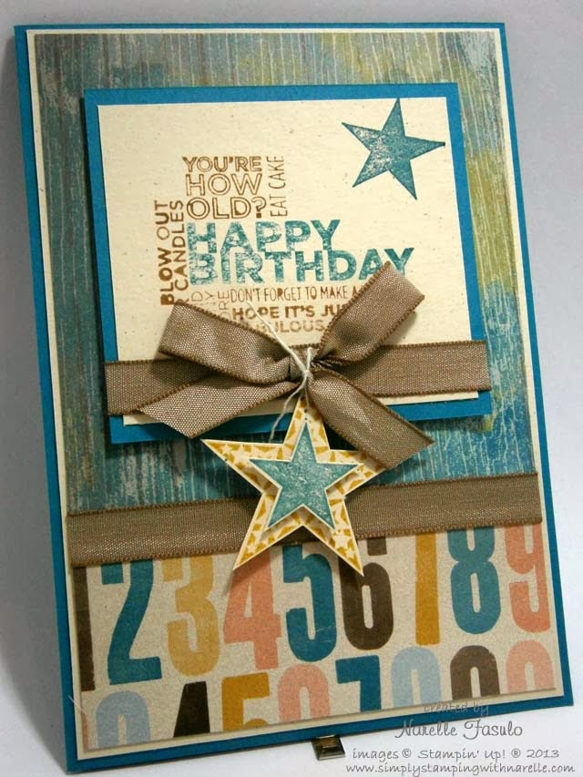 Simply Stamping with Narelle: Happy Birthday Hubby