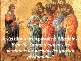 Resultado de imagen para A quienes perdonéis los pecados, les quedan perdonados;
