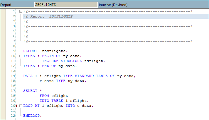 Arrastrarse Familiarizarse luto Tutorial ABAP básico (I): crear un report | Blog de SAP