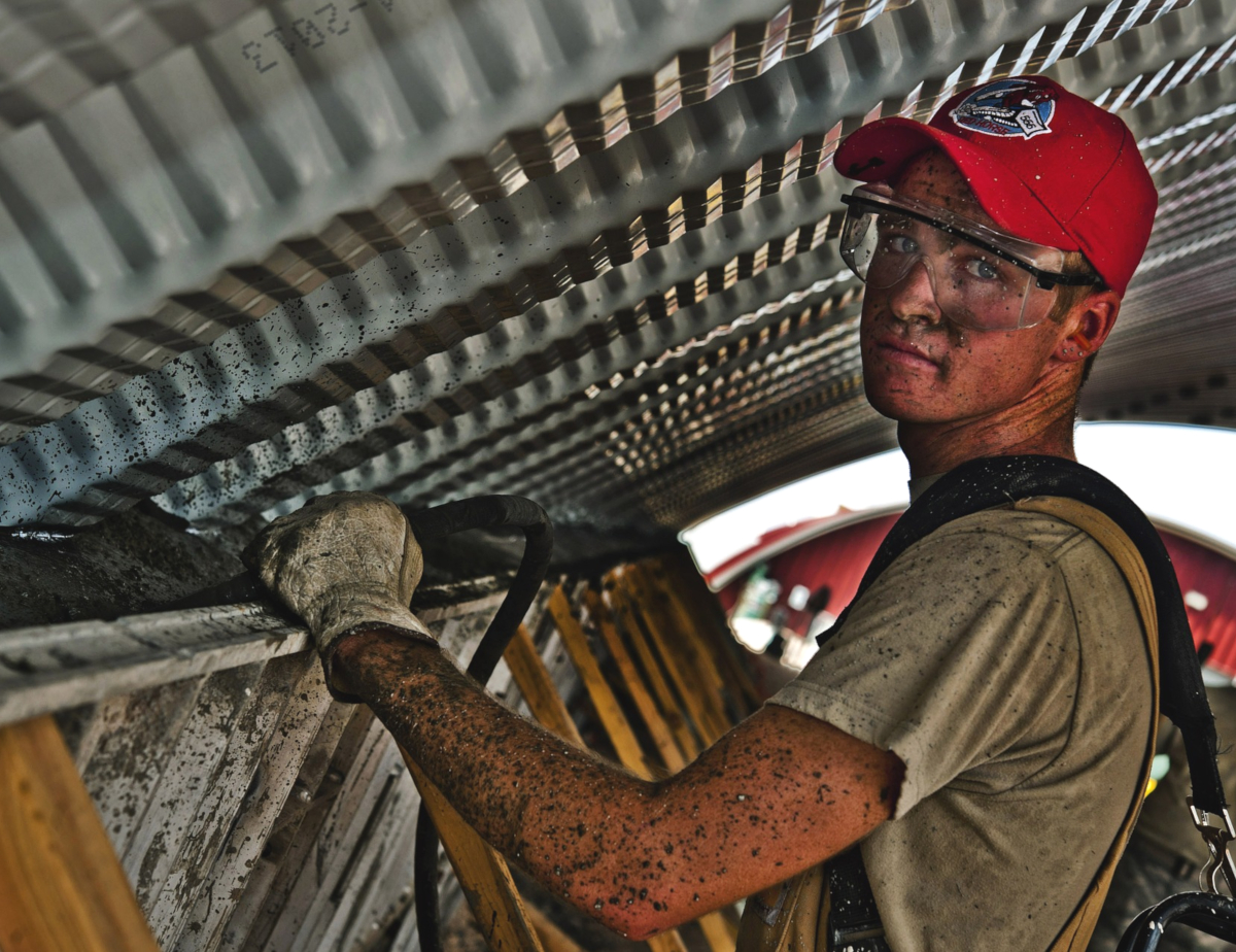 labor day, man working