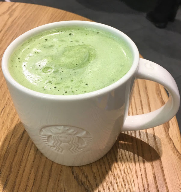 FOODSTUFF FINDS Green Tea Latte (Starbucks) By Cinabar