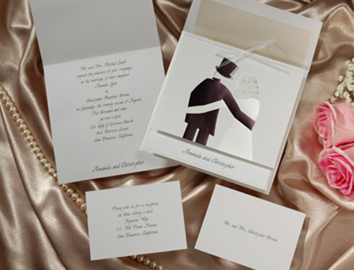 Occasions to Blog: Bride and Groom Wedding Invitations from Occasions ...