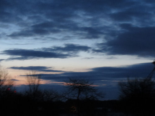 blue sunrise