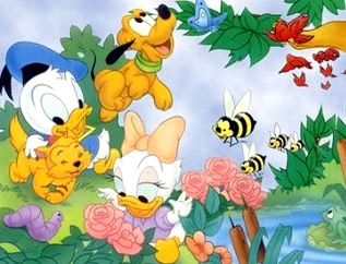 Primavera Imagen de primavera de dibujos animados