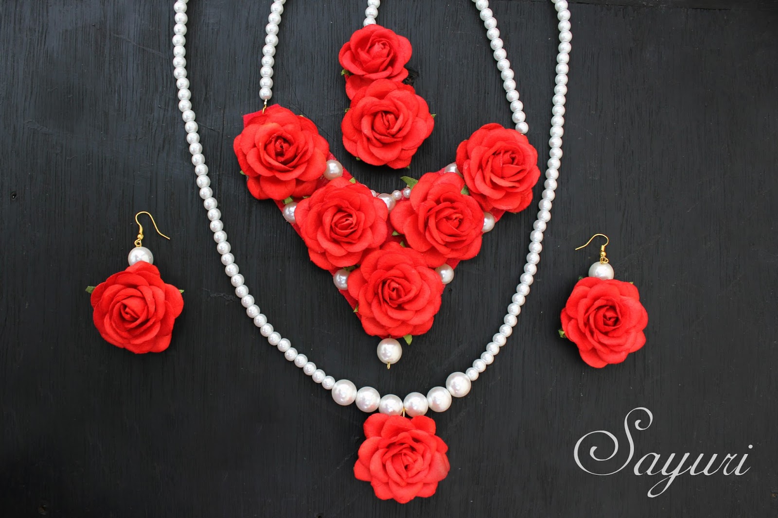 Flower jewelry collection Sayuri