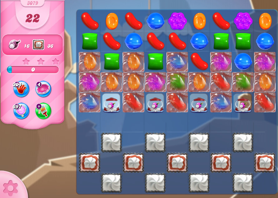 Candy Crush Saga level 3079