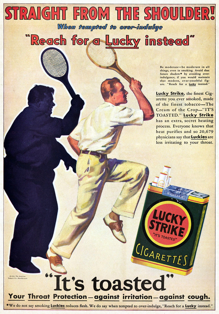 Bizarre vintage tobacco advertising that made smoking seem healthy 1920s 1930s - 63