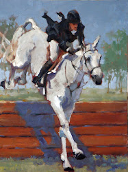 horse easy painting canvas hunter oil 16x12 franktown meadows smolensky susan board its derby