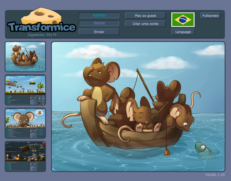 Jornal Mice & Diversão: Transformice agora está no Click Jogos!