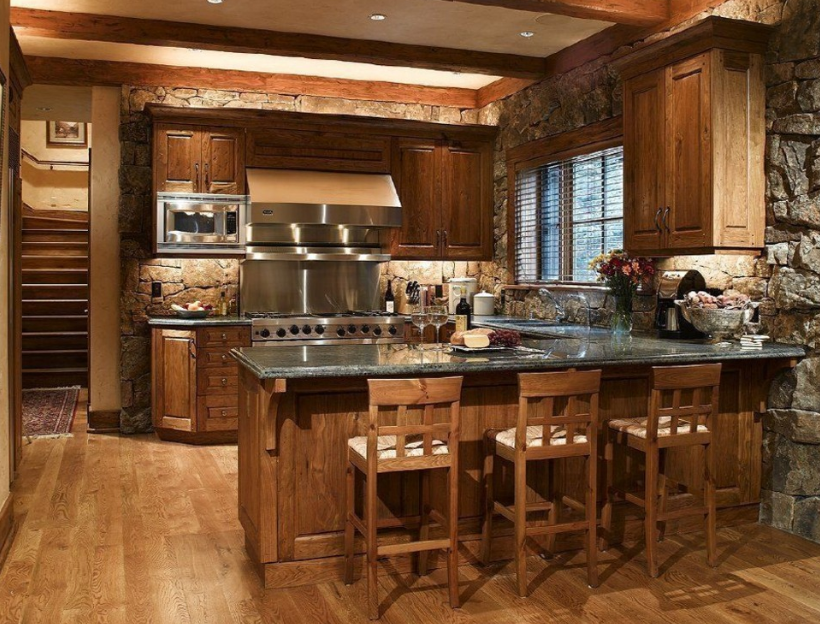 Desain Dapur Rustic Desain Dapur Rustic